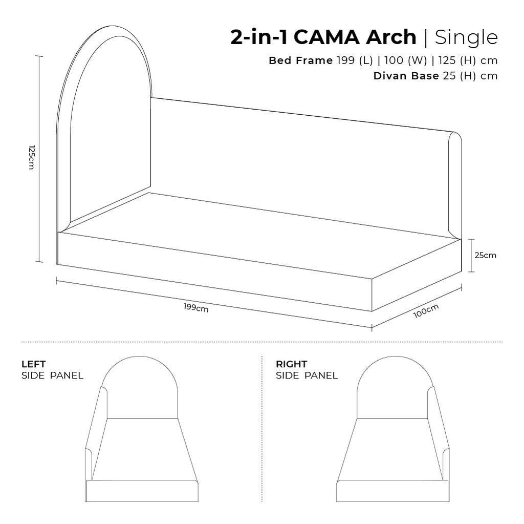 2-in-1 CAMA Arch - Lou Lou James™ 