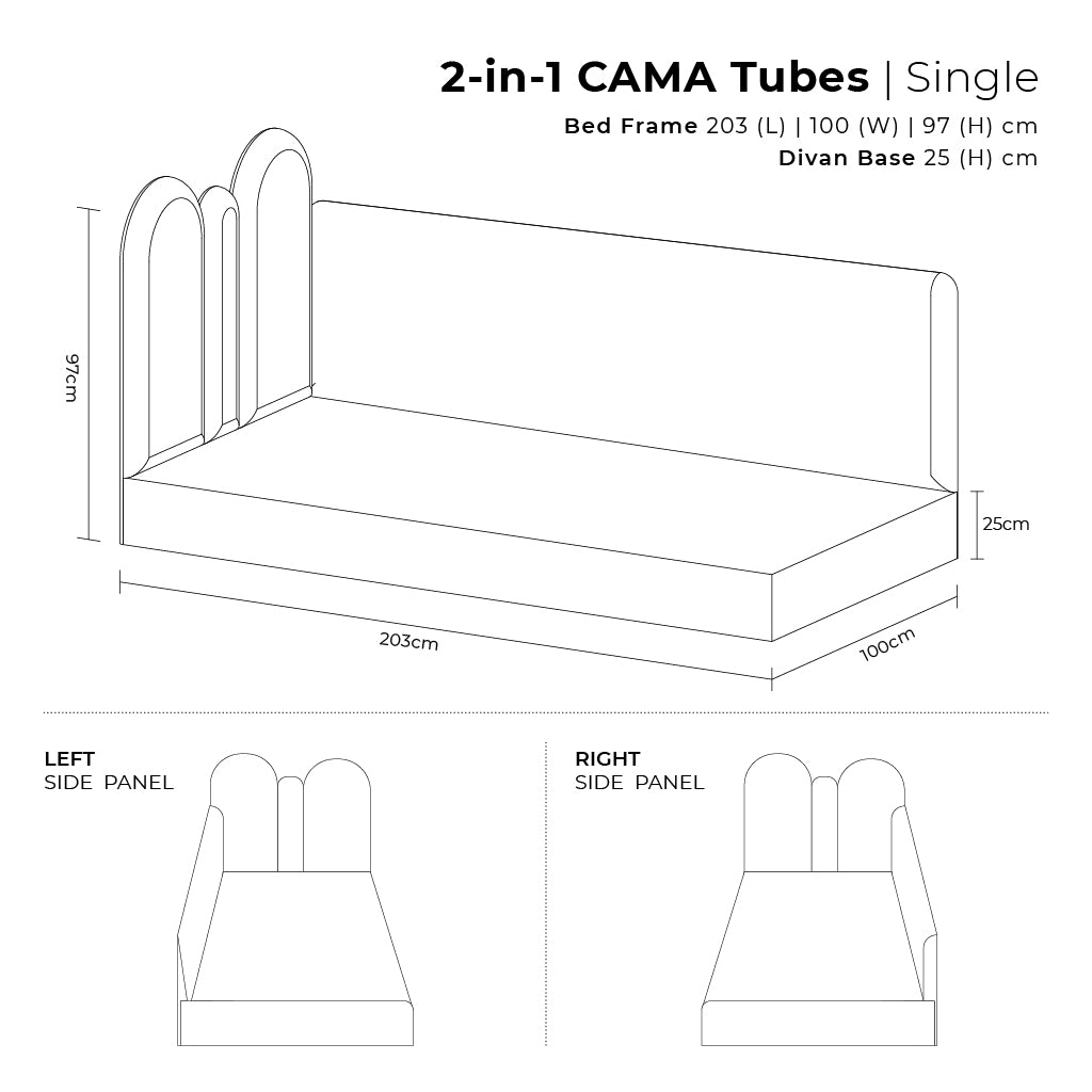 2-in-1 CAMA Tubes - Lou Lou James™ 