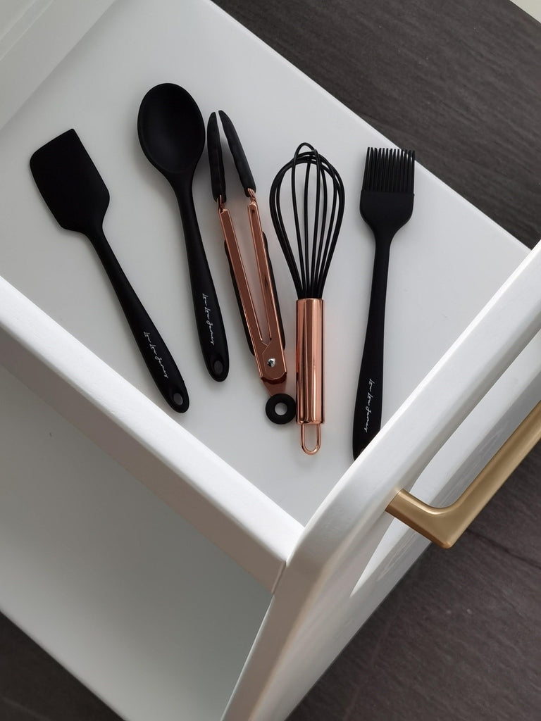 Dolce Gomma 5pcs Silicone Kitchen Utensils - Lou Lou James™ 