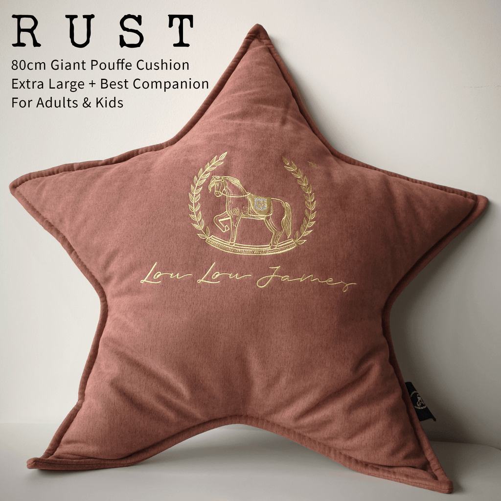 Giant Star 80cm Pouffe Cushion - Lou Lou James™ 
