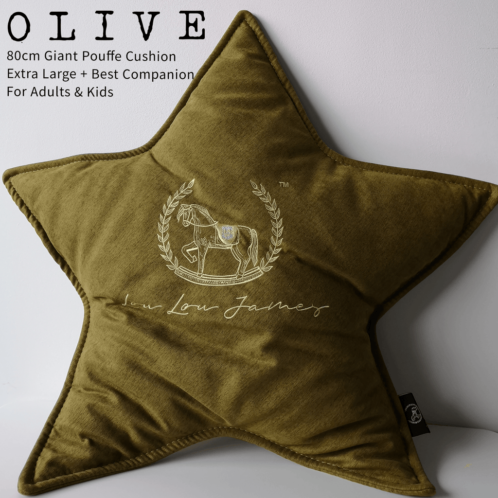 Giant Star 80cm Pouffe Cushion - Lou Lou James™ 