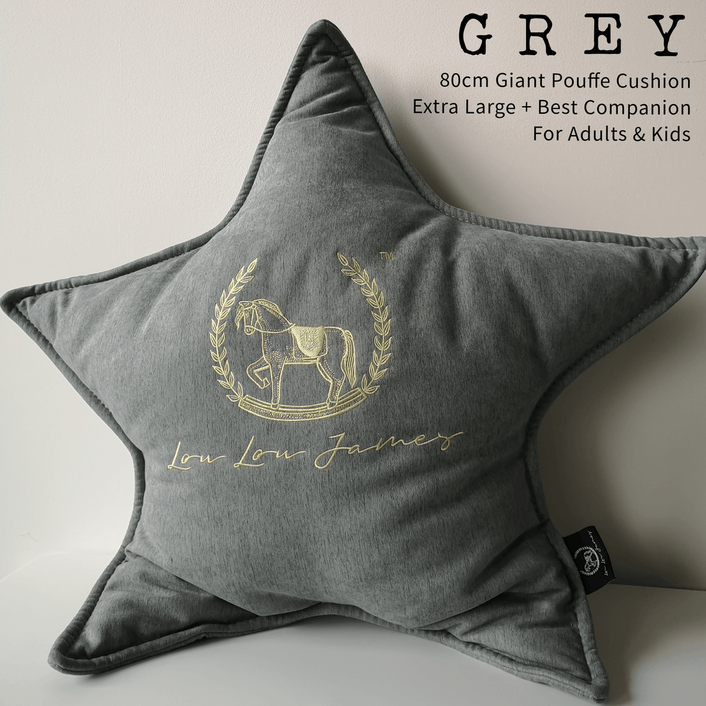 Giant Star 80cm Pouffe Cushion - Lou Lou James™ 