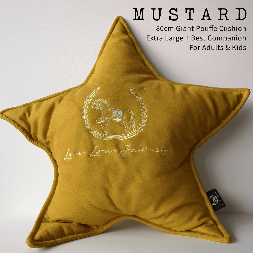 Giant Star 80cm Pouffe Cushion - Lou Lou James™ 